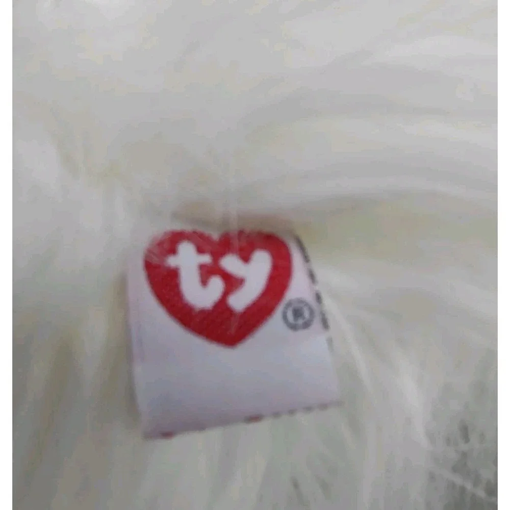 Ty Classic SUGAR White Persian Cat 12